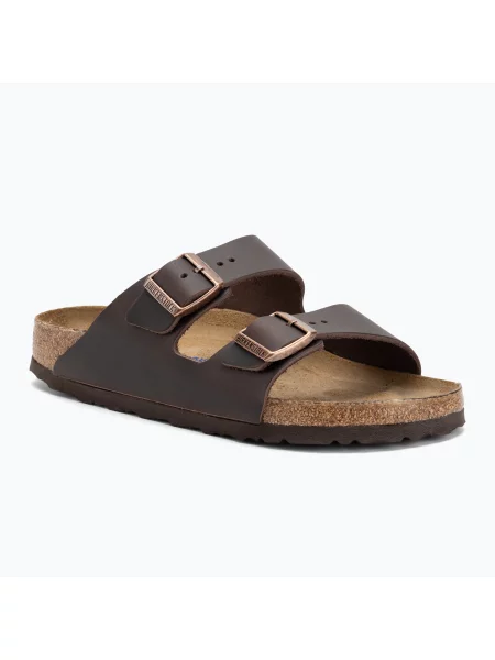 Sandále Birkenstock hnedá