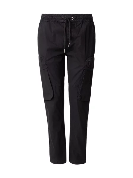 ALPHA INDUSTRIES Pantaloni cu Division' negru