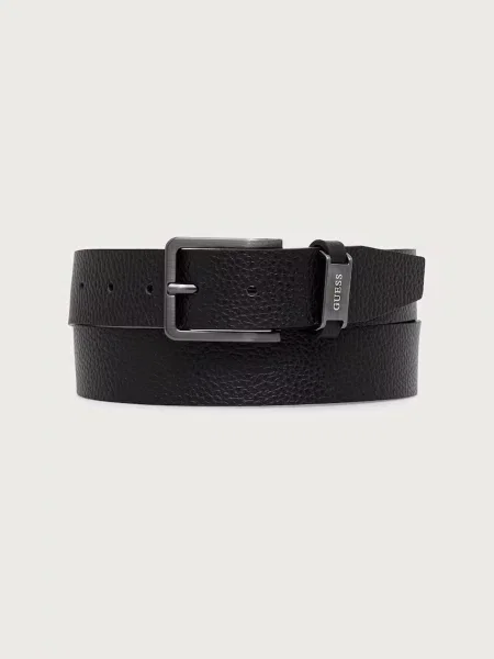Guess curea pentru bărbați din piele negru