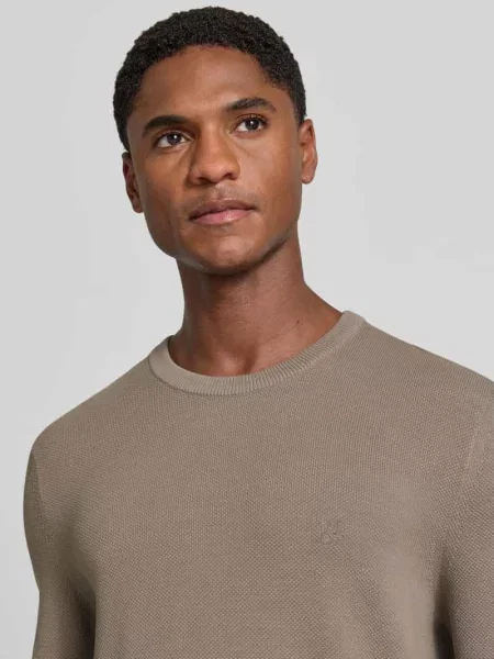 Sweter w kroju regular fit z czystej bawełny Marc O'polo