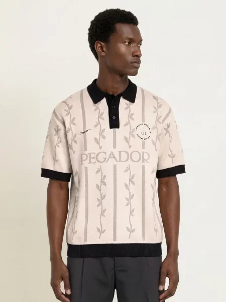 Pegador Koszulka Polo Z Dzianiny Kinsale beige czarna