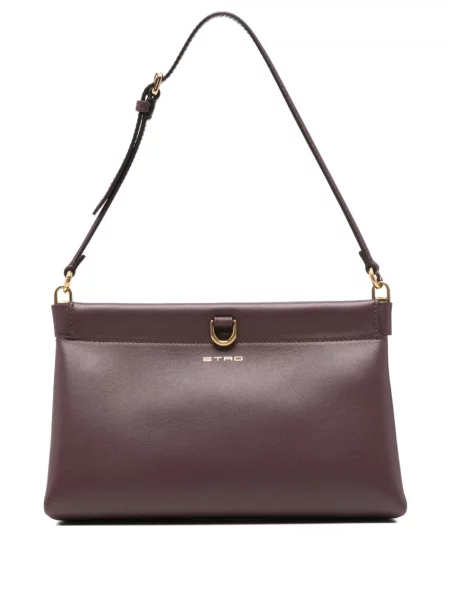 Geantă plic Etro din piele roșu