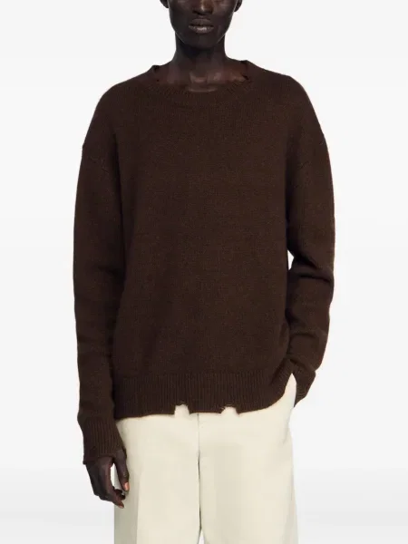Pulover Sandro de lână maro