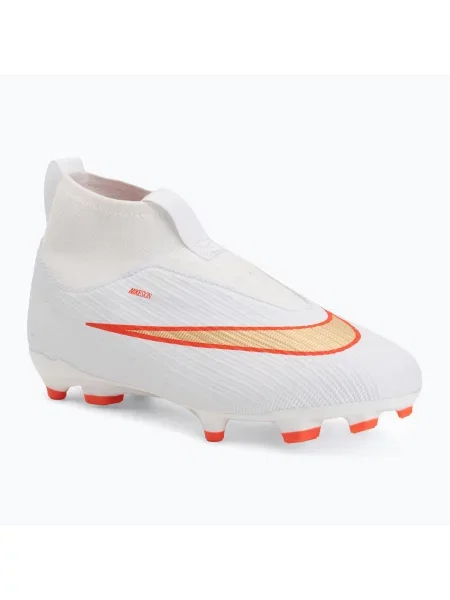 Încălțăminte de fotbal pentru copii Nike Jr. Mercurial Superfly 11 Academy white/bright crimson/blur alb