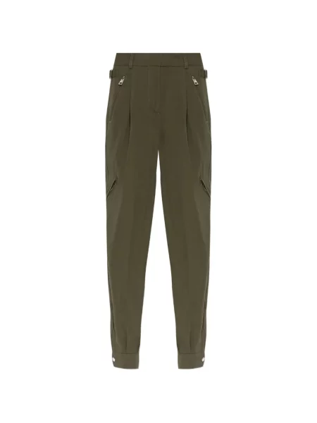 Pantaloni Givenchy plisate verde