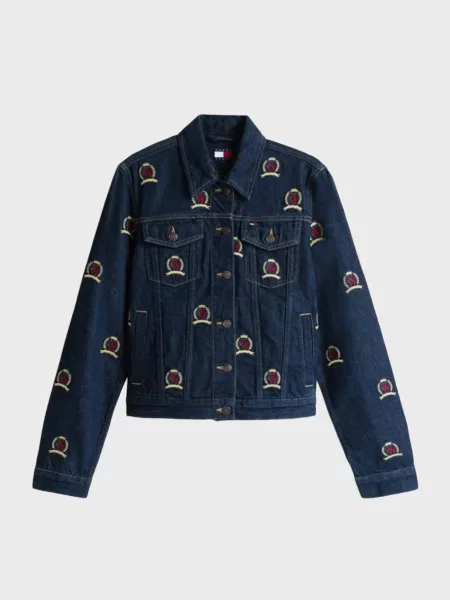 Классическая джинсовая куртка Tommy Jeans синяя