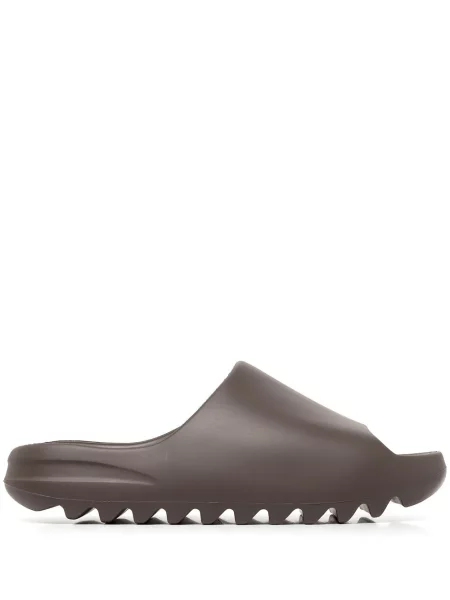 Klapki Adidas Yeezy brązowe