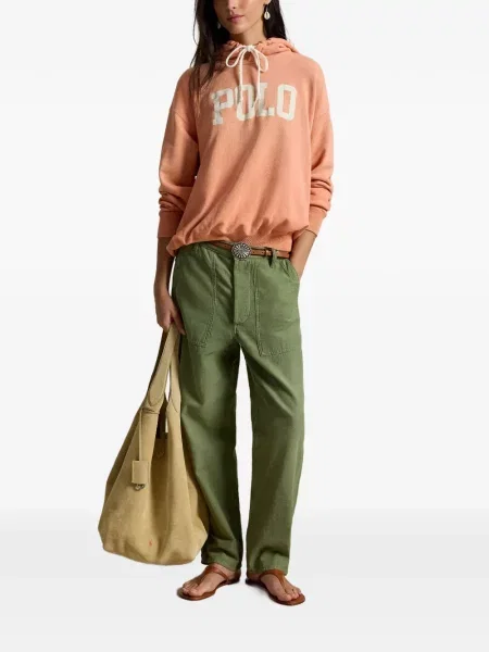 Велурени бягане с яка чорапи Polo Ralph Lauren синьо