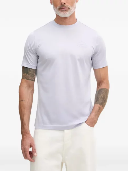 Tricou Karl Lagerfeld cu autograf violet