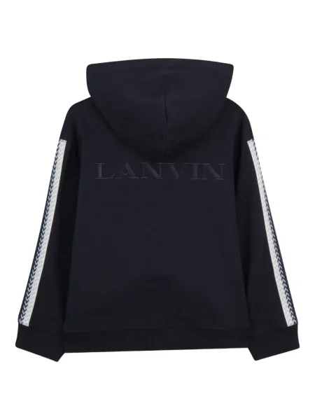 Bluza z kapturem dziecięca Lanvin Enfant niebieska