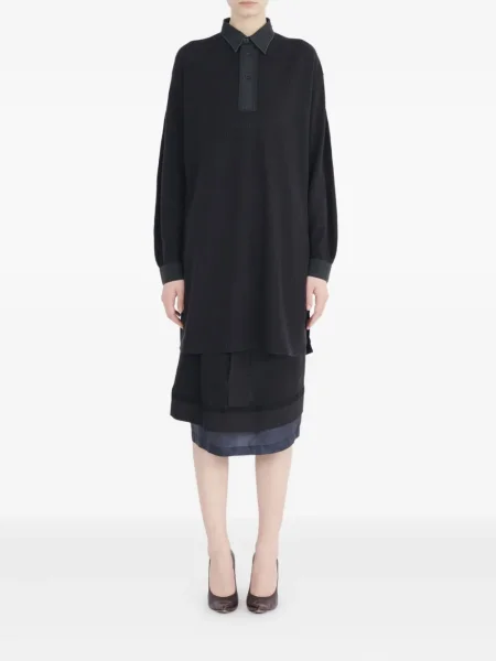Polo Maison Margiela de lână albastru