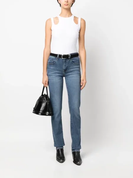 Džinsai Levi's® aukštu liemeniu mėlyna