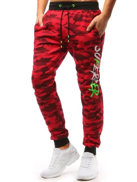 Športne hlače Dstreet rdeča