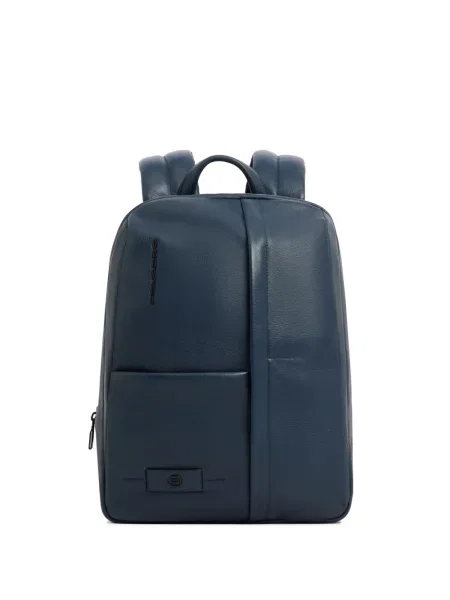 Rucsac Piquadro din piele albastru