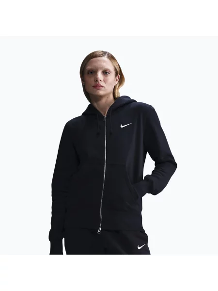 Bluza Nike Sportswear Phoenix Fleece Full Zip black/sail czarna