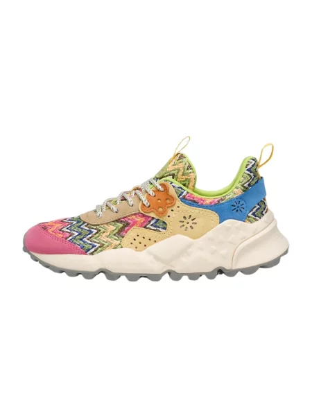 Sneakersy Flower Mountain skórzane w kwiatki