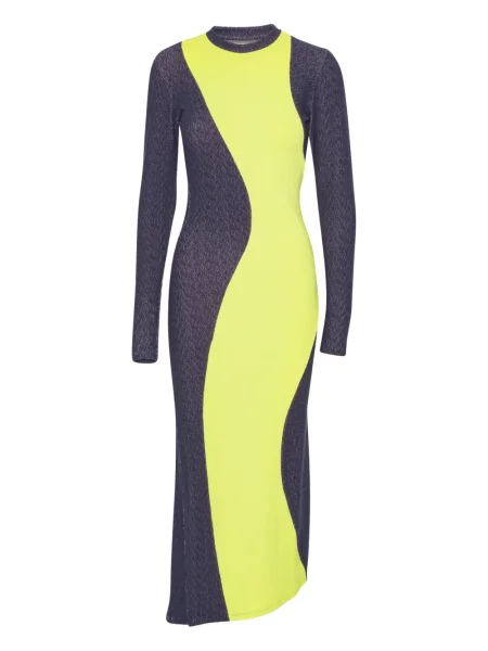 Odgovarati midi haljina Henrik Vibskov iznad koljena siva