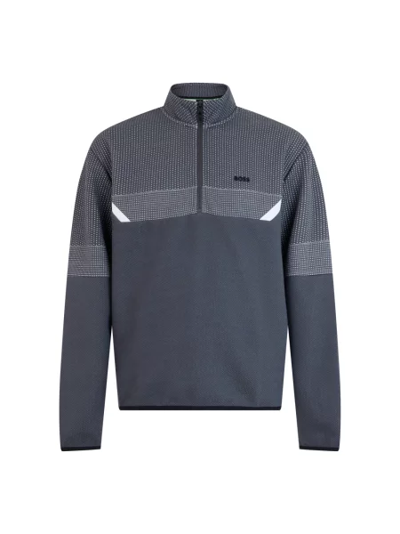 Bluza rozpinana Boss szara