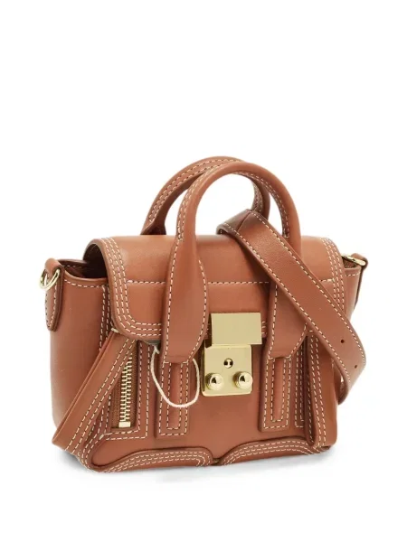 Geantă shopper 3.1 Phillip Lim din piele maro
