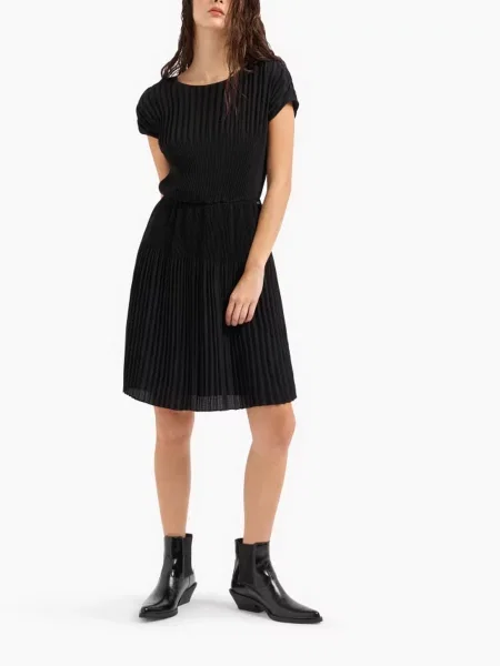 Сукня міді Armani Exchange чорний
