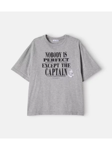 Gyerek póló Dolce&gabbana szürke