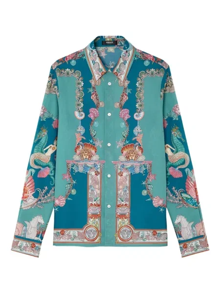 Cămașă Versace albastru