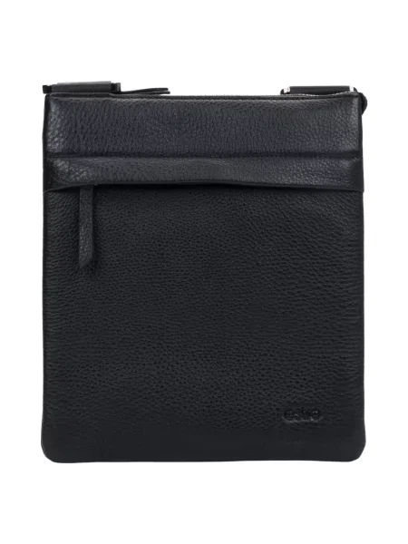 Torba crossbody Estro skórzana czarna