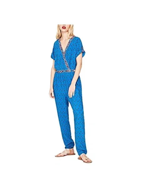 Rochie din denim Pepe Jeans albastru