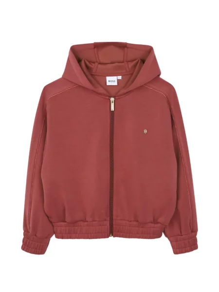 Bluza z kapturem dziecięca Bosswear czerwona