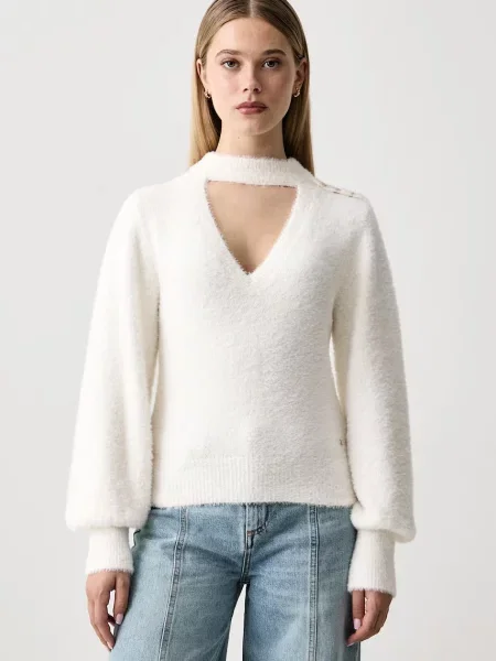 Guess pulover pentru femei JAYCEE bej