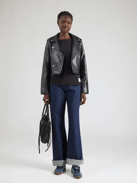 Smith&Soul Tricou supradimensional negru