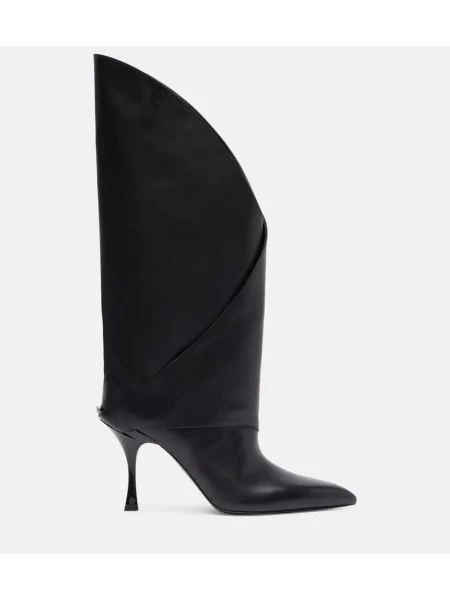 Cizme Balmain din piele negru
