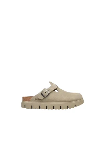 Chodaki Birkenstock beżowe