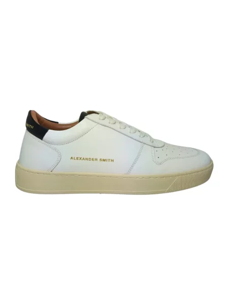 Sneakersy Alexander Smith skórzane białe