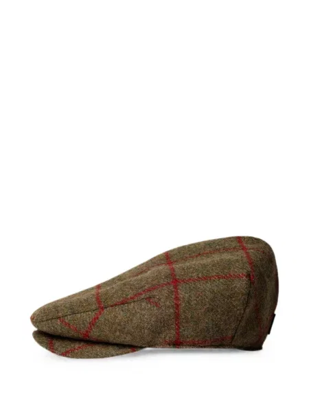 Căciulă Hackett London în carouri fără toc maro