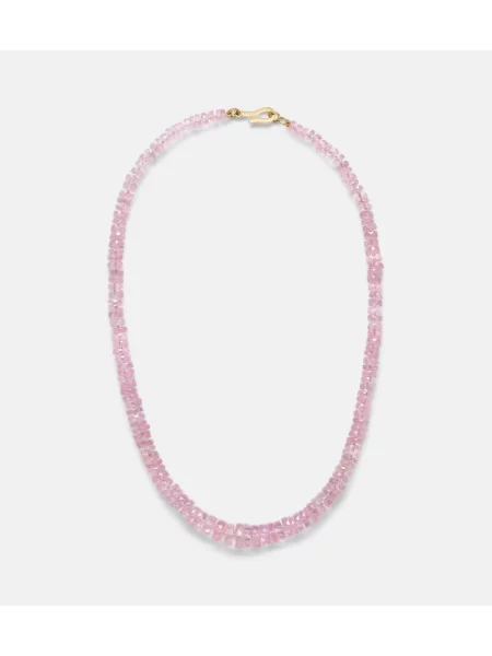 Колие Ileana Makri розово