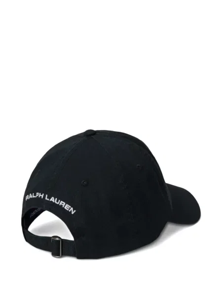 Ριγέ polo Polo Ralph Lauren με κουκούλα με αυτόγραφο λευκό