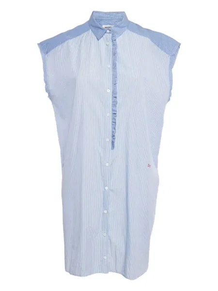 Rochie Zadig&voltaire cu dungi de costum albastru