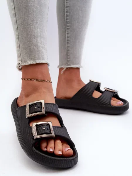 Papuci de casă Kesi negru