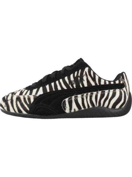 Puma sneakersy skórzane Speedcat Zebra Wns czarny
