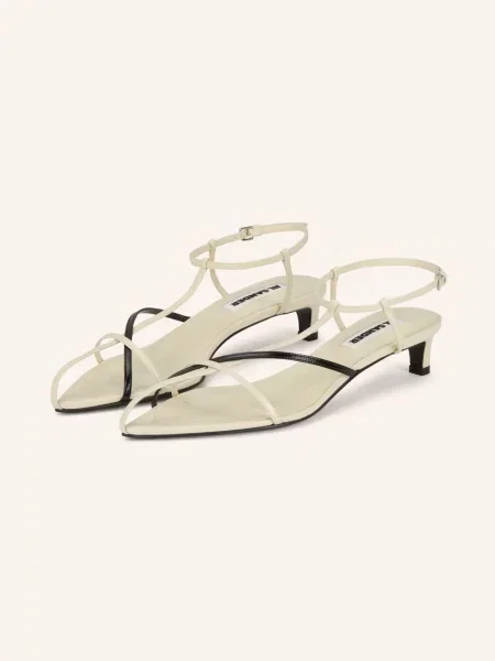 Jil Sander Sandały braun czarne