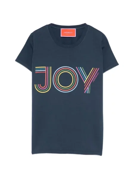 Grafic tricou La Doublej albastru