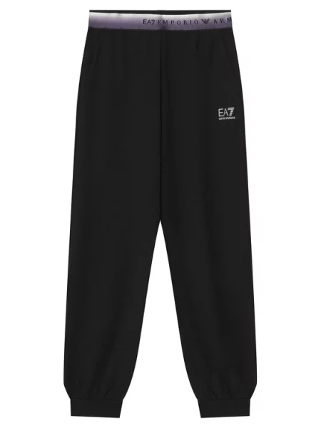 Teplákové kalhoty Emporio Armani černé