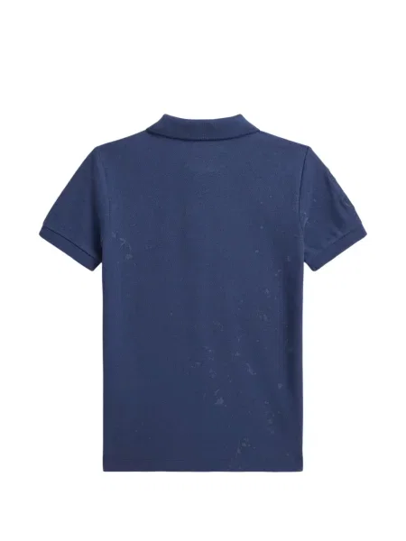 Koszulka polo dziecięca Polo Ralph Lauren niebieska