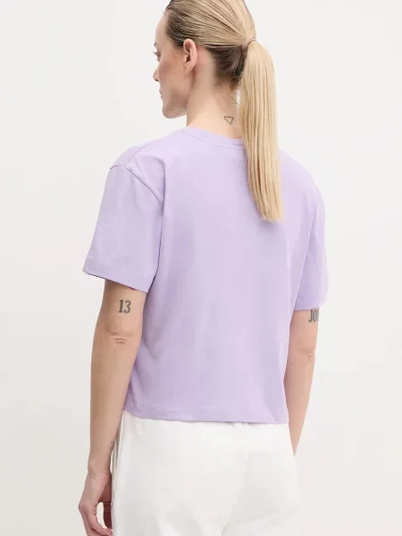 Футболка Guess PRIMULA фіолетовий