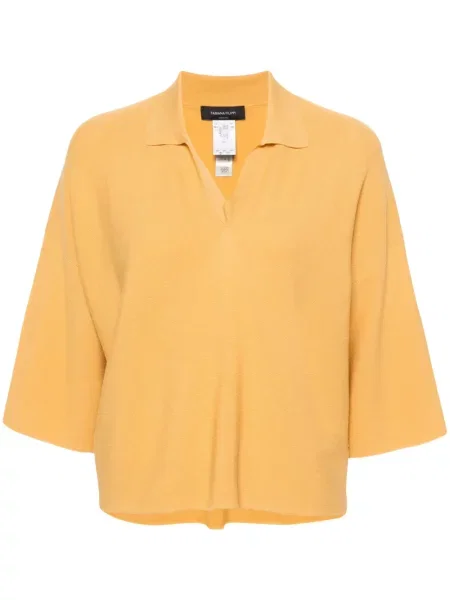 Polo Fabiana Filippi tricotate portocaliu