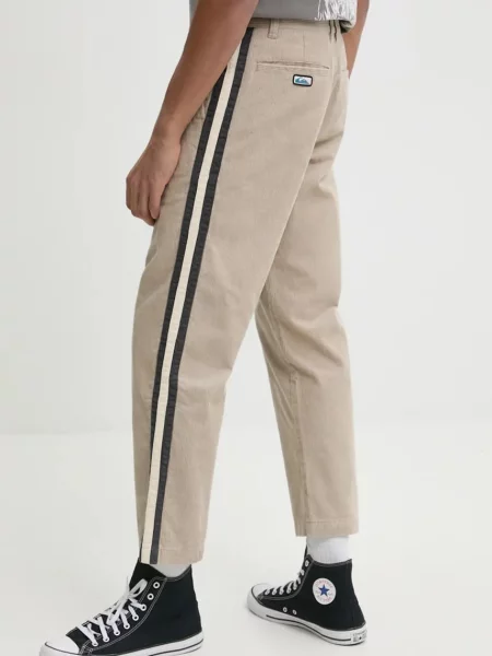 Вельветовые чиносы Quiksilver бежевые