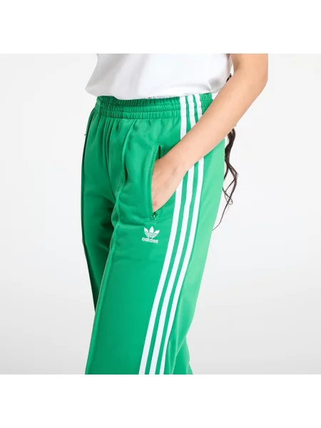 Спортен панталон adidas Originals Firebird с апликация зелено
