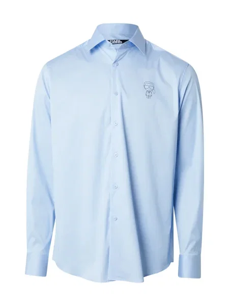 Karl Lagerfeld Košile světlemodrá