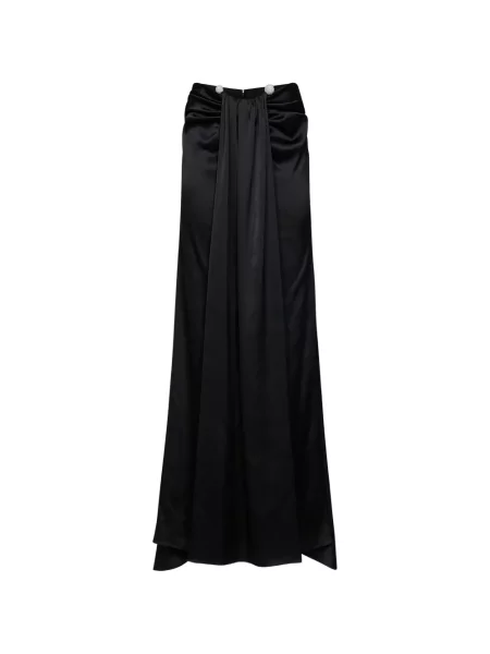 Fusta maxi Giuseppe Di Morabito drapată negru